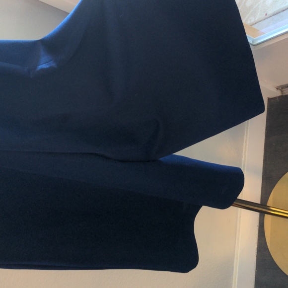 Vintage 70s Blue Gaucho Pants Culottes Wide Leg Ro-Vel Of California SZ Small - Picture 8 of 10